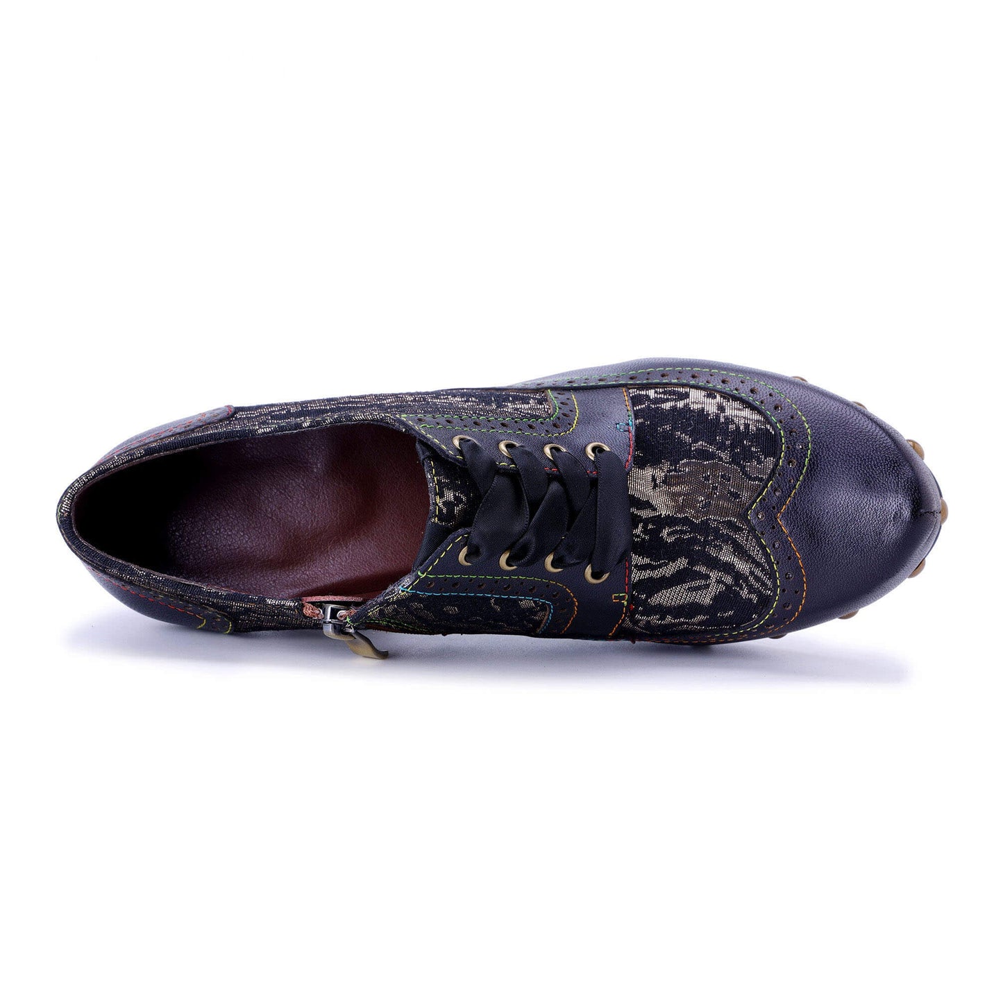 Retro Handmade Leather Pumps