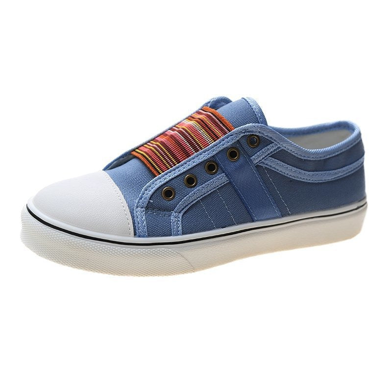 Classic Canvas Sneakers No Laces Needed