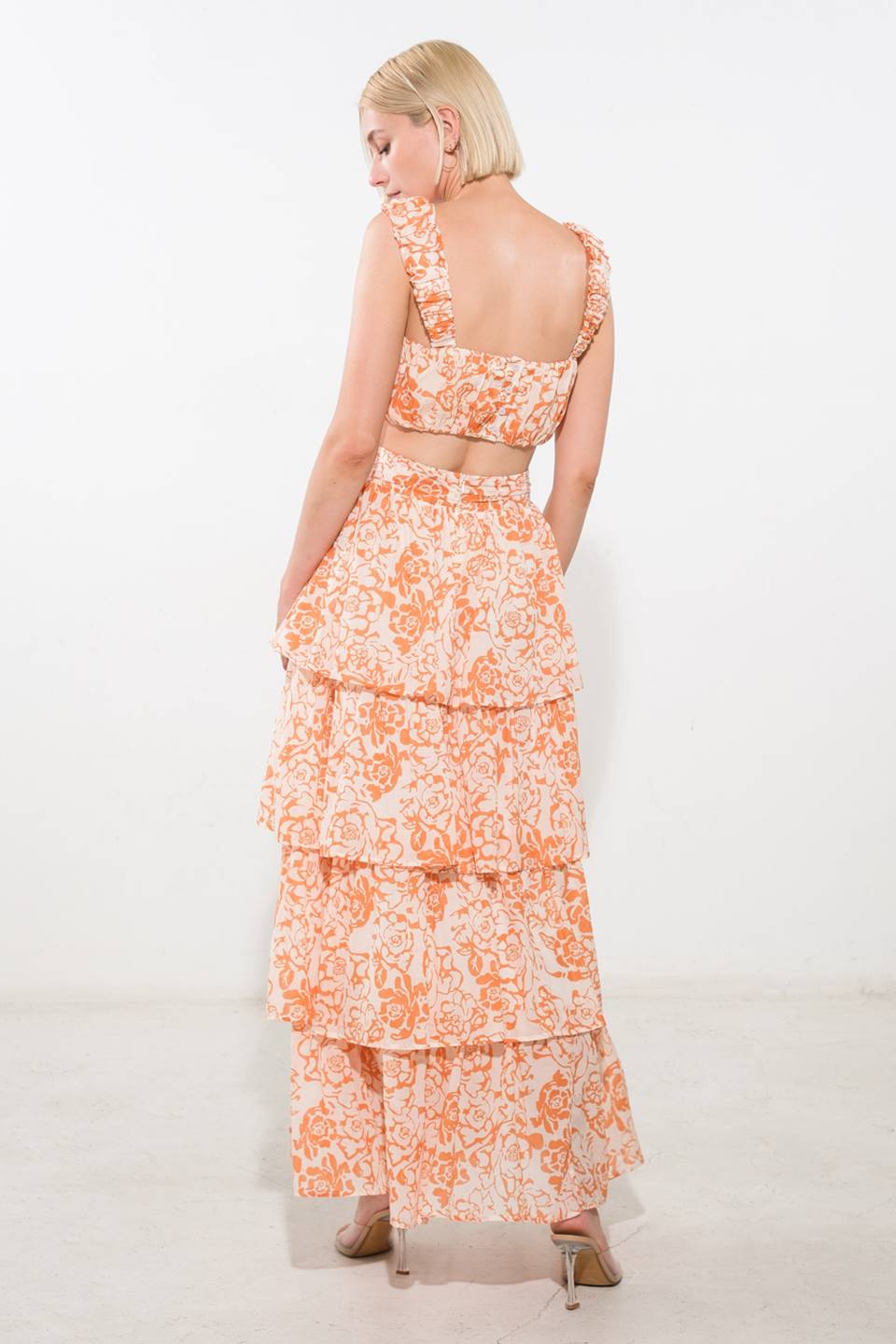 There In My Mind Woven Maxi Skirt