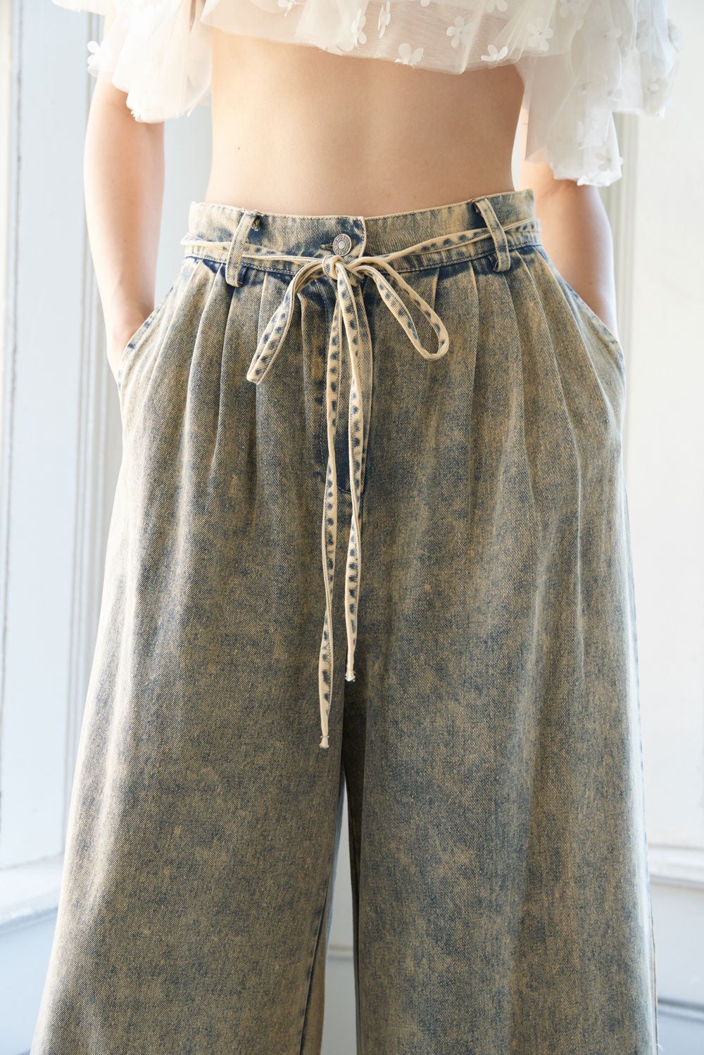 Passing Though Denim Pants