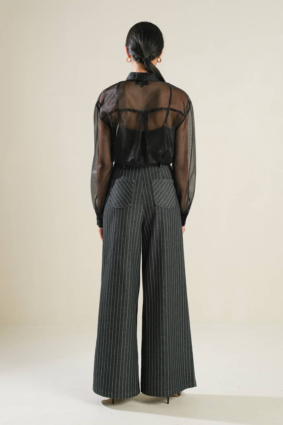 Love Over Fear Organza Top