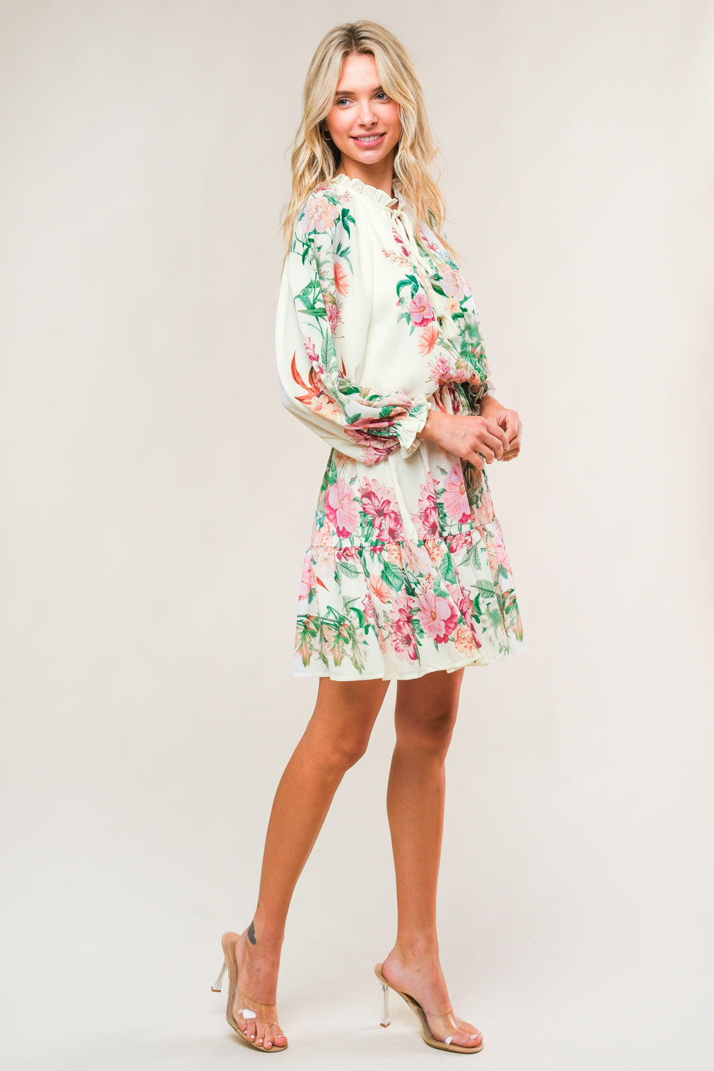 Happiest Here Woven Mini Dress