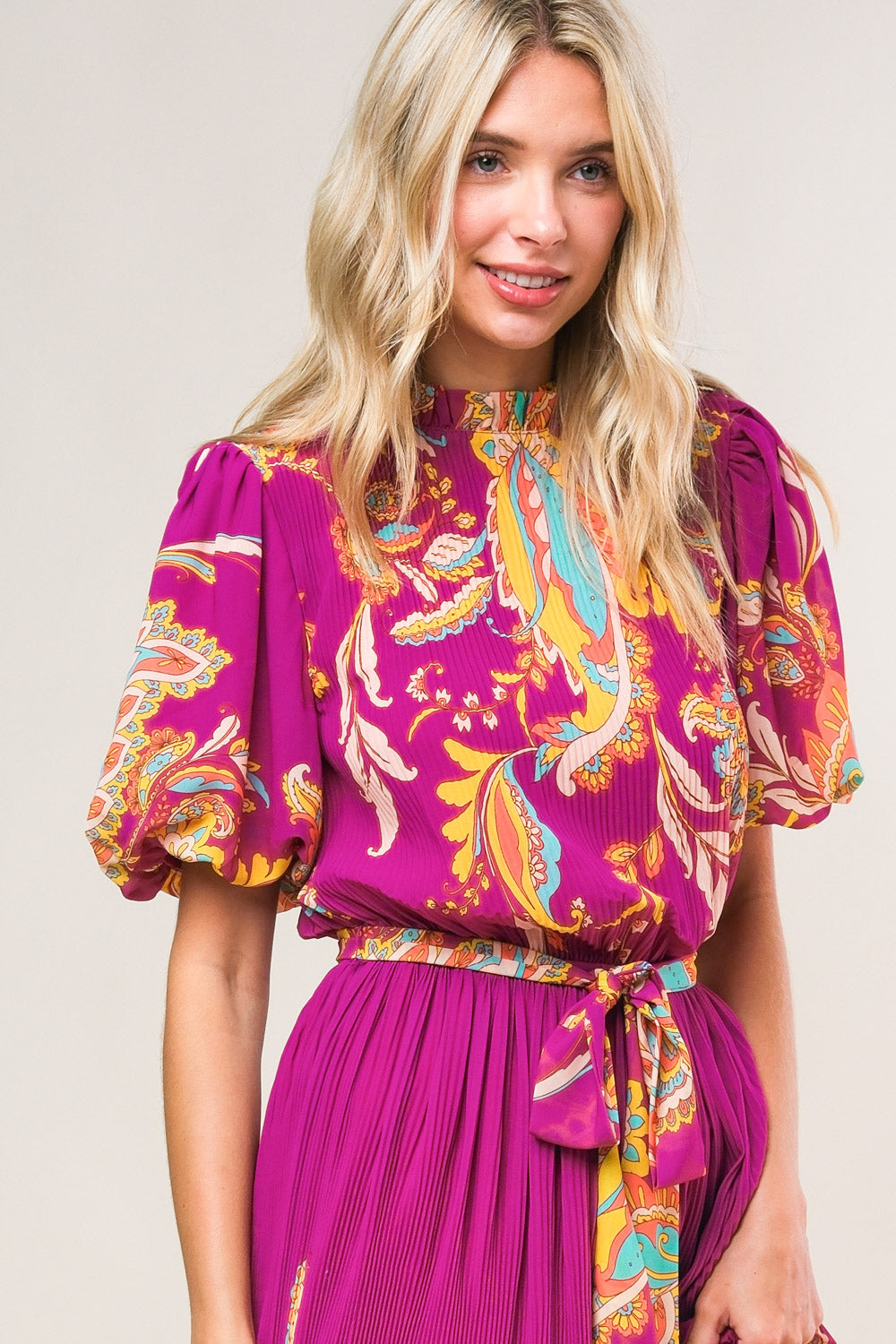 Enchanted To Meet Woven Midi Dress