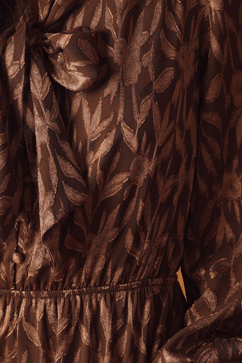 Open Path Almond Woven Mini Dress