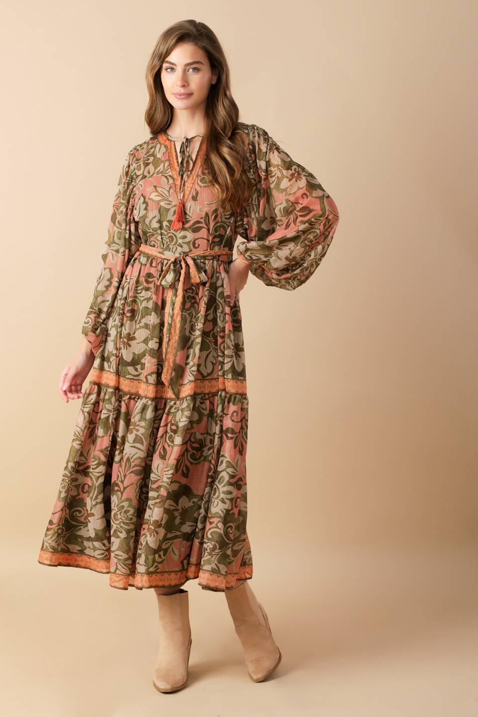 Back & Forth Midi Dress