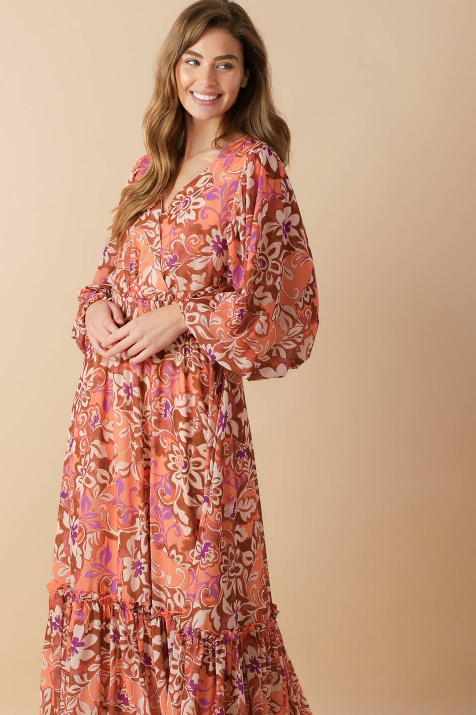 Whispering WIllows Maxi Dress