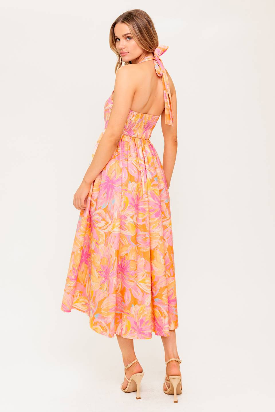 Morning Bloom Midi Dress