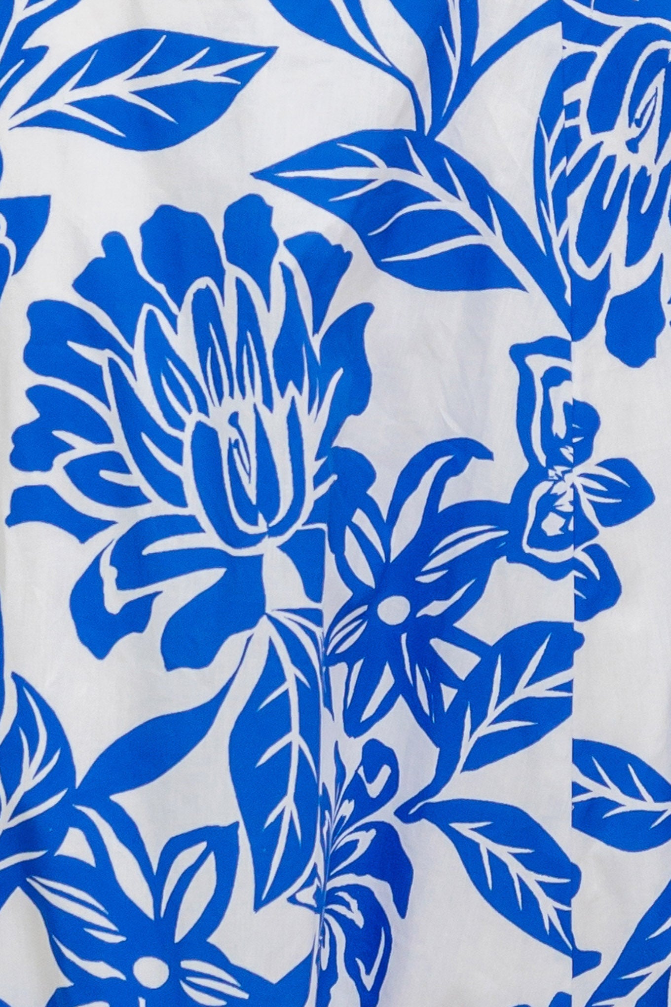 Seaside Bloom Woven Maxi Dress