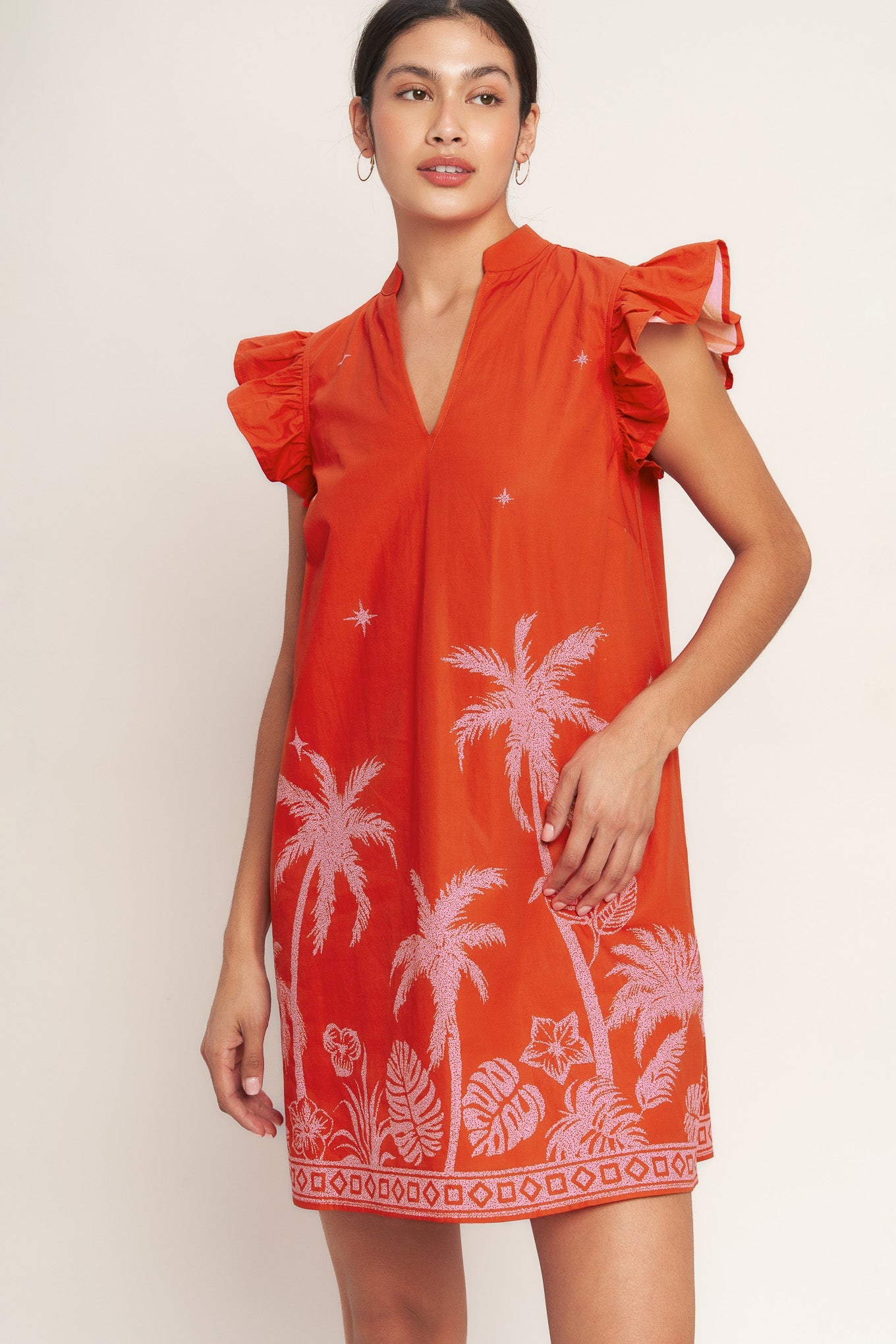 Island State of Mind Woven Mini Dress