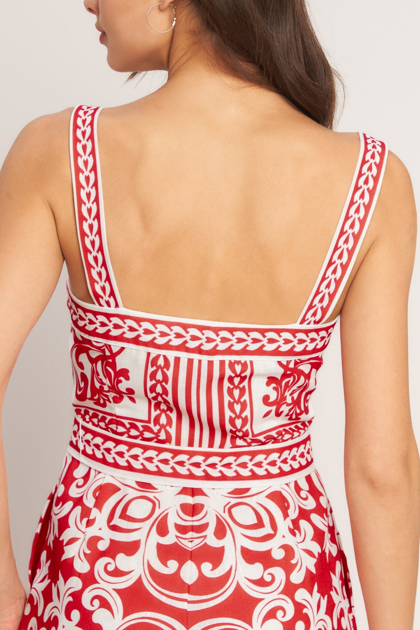 Euro Summer Woven Romper
