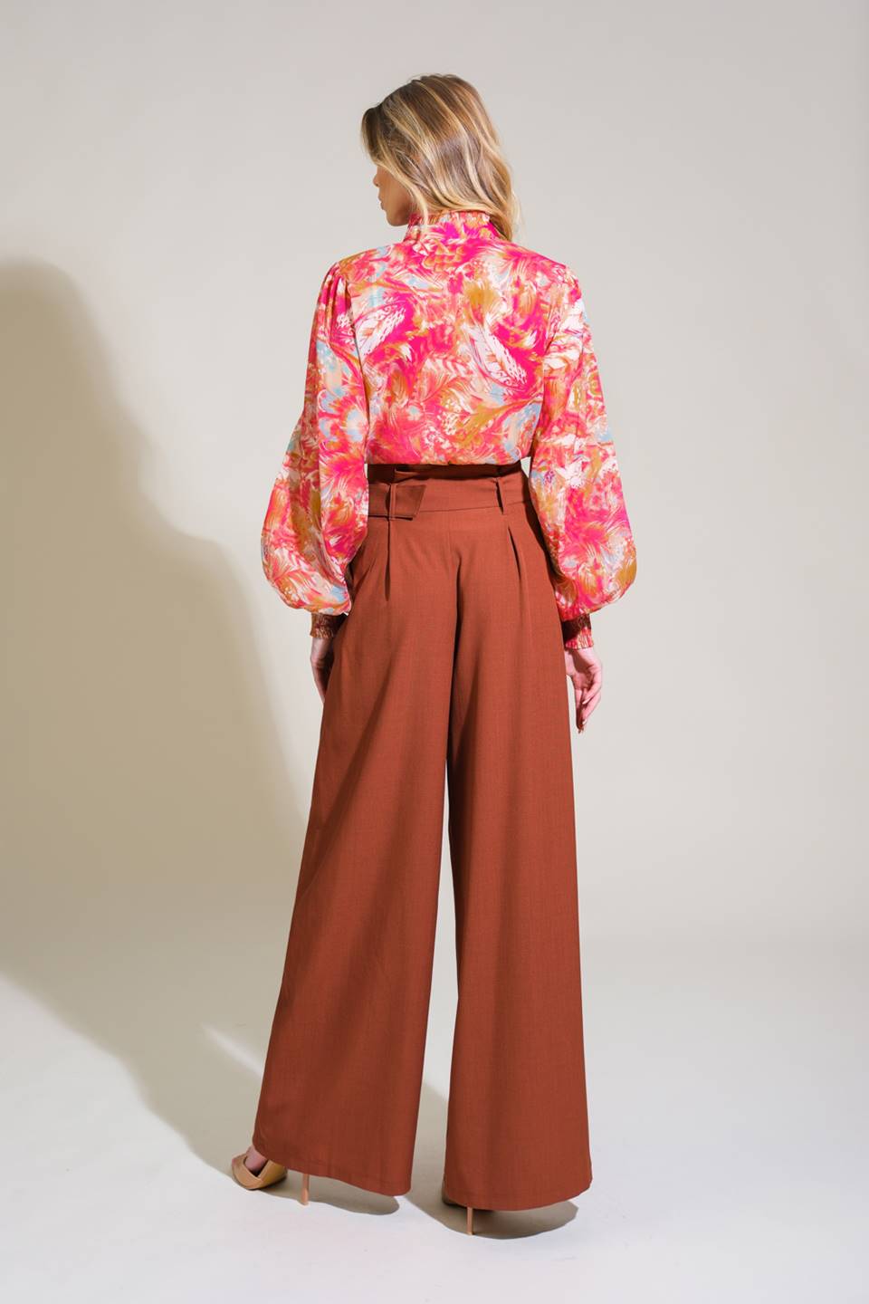 Seasonal Moves Woven Top