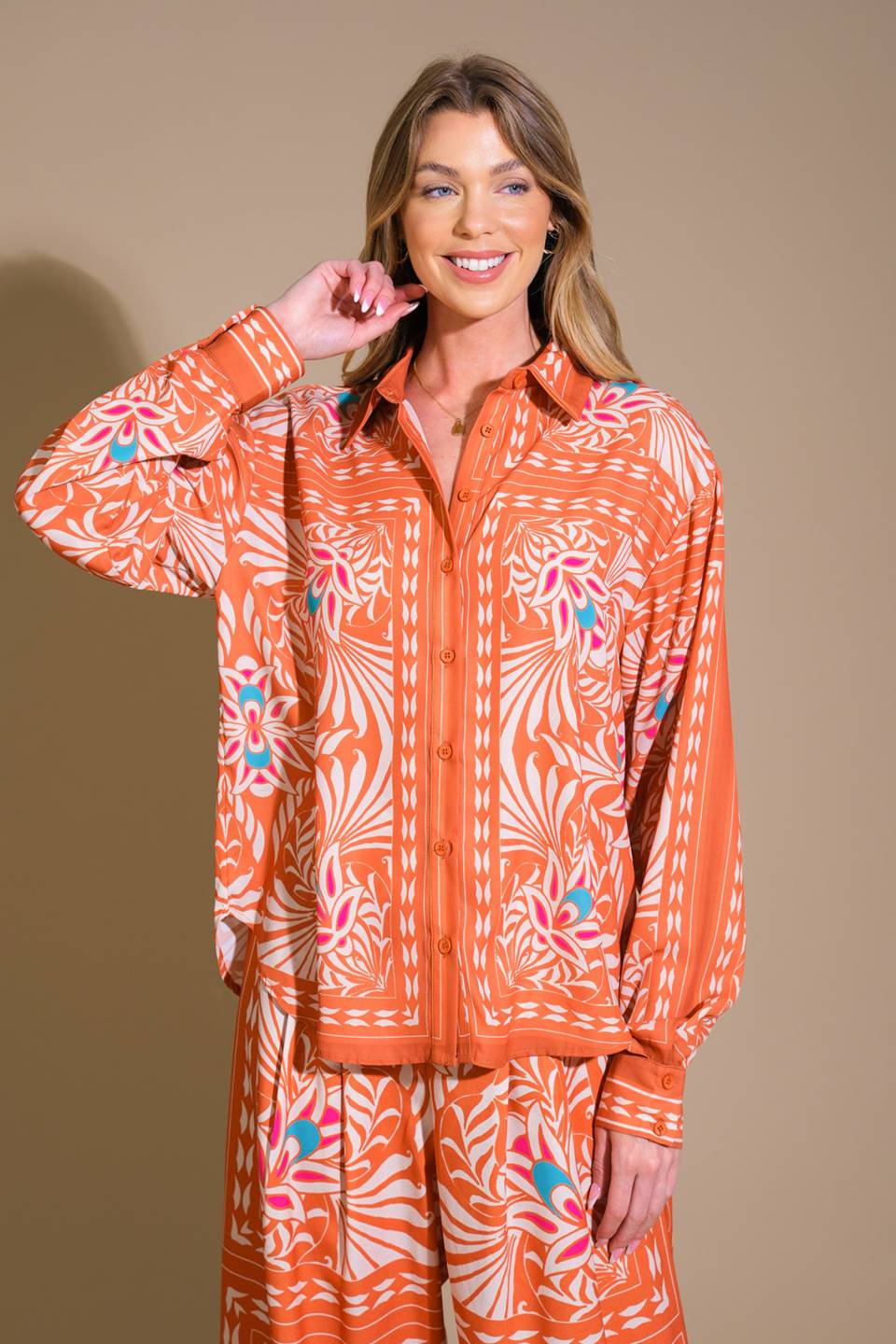 You Never Can Tell Woven Top
