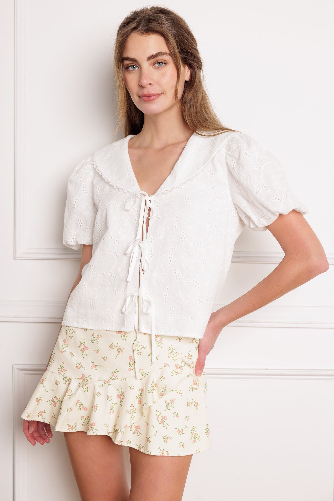 What Will Be Eyelet Top