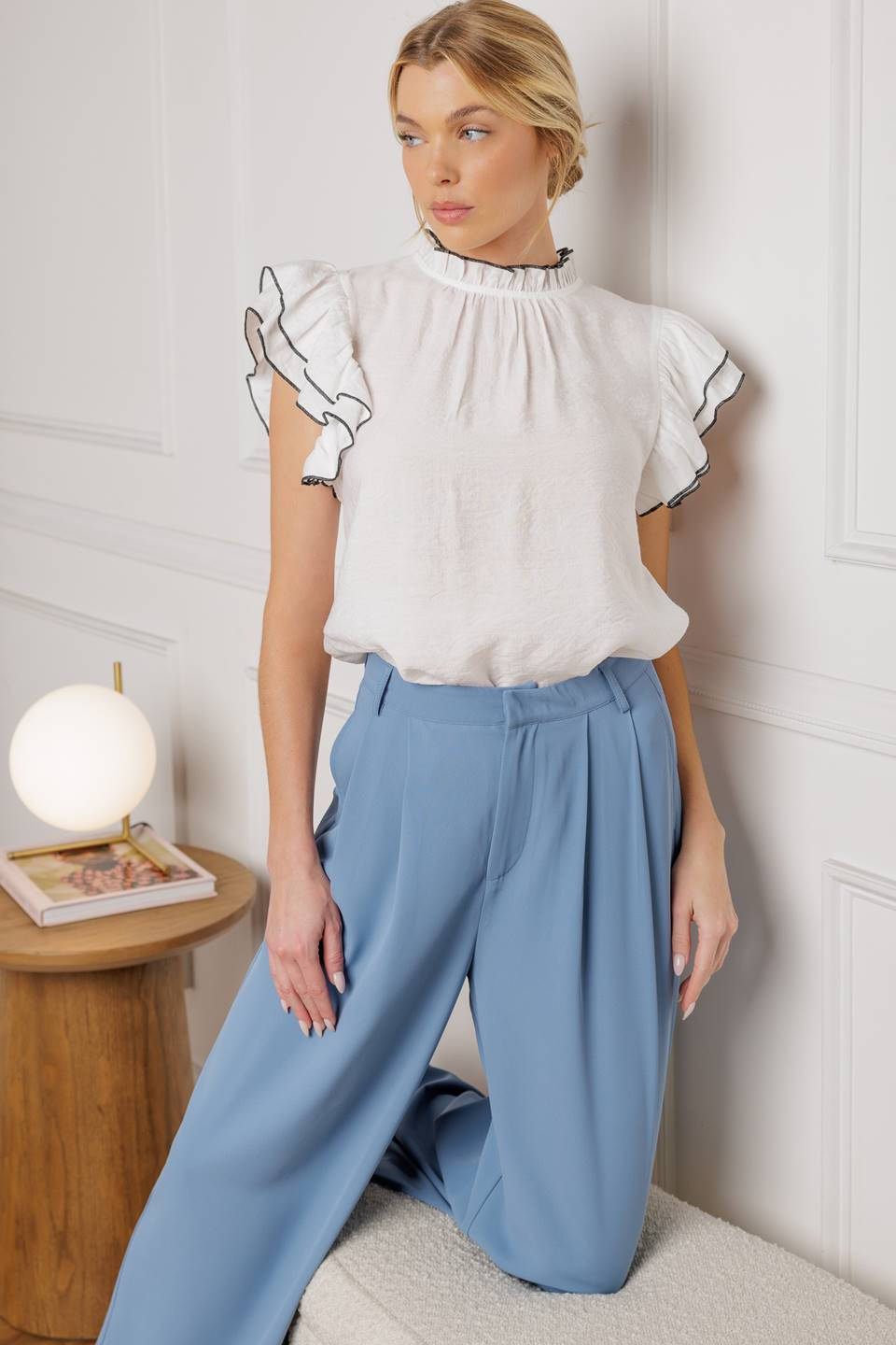 Push The Limit Woven Top