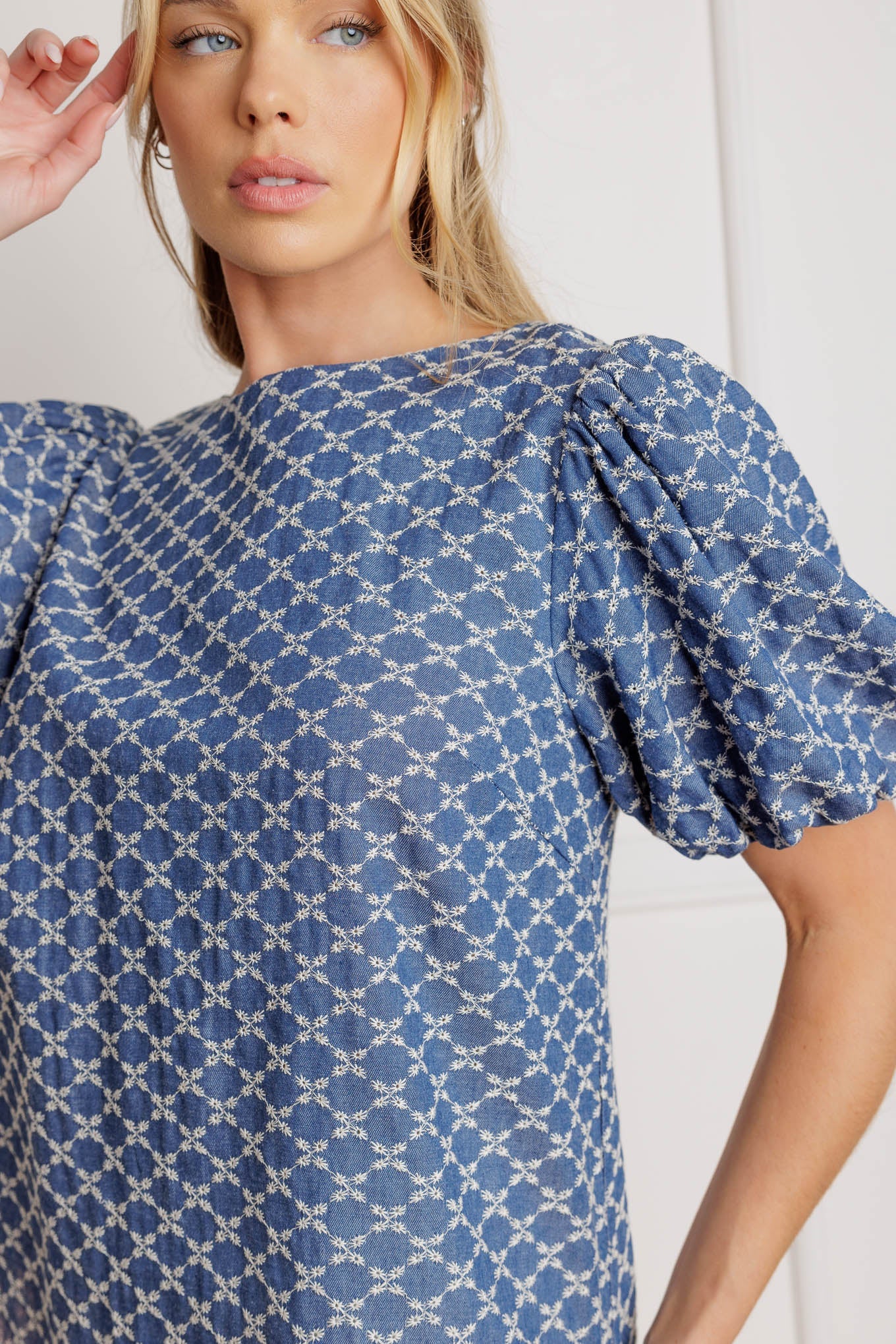 Ripples Of Time Woven Top