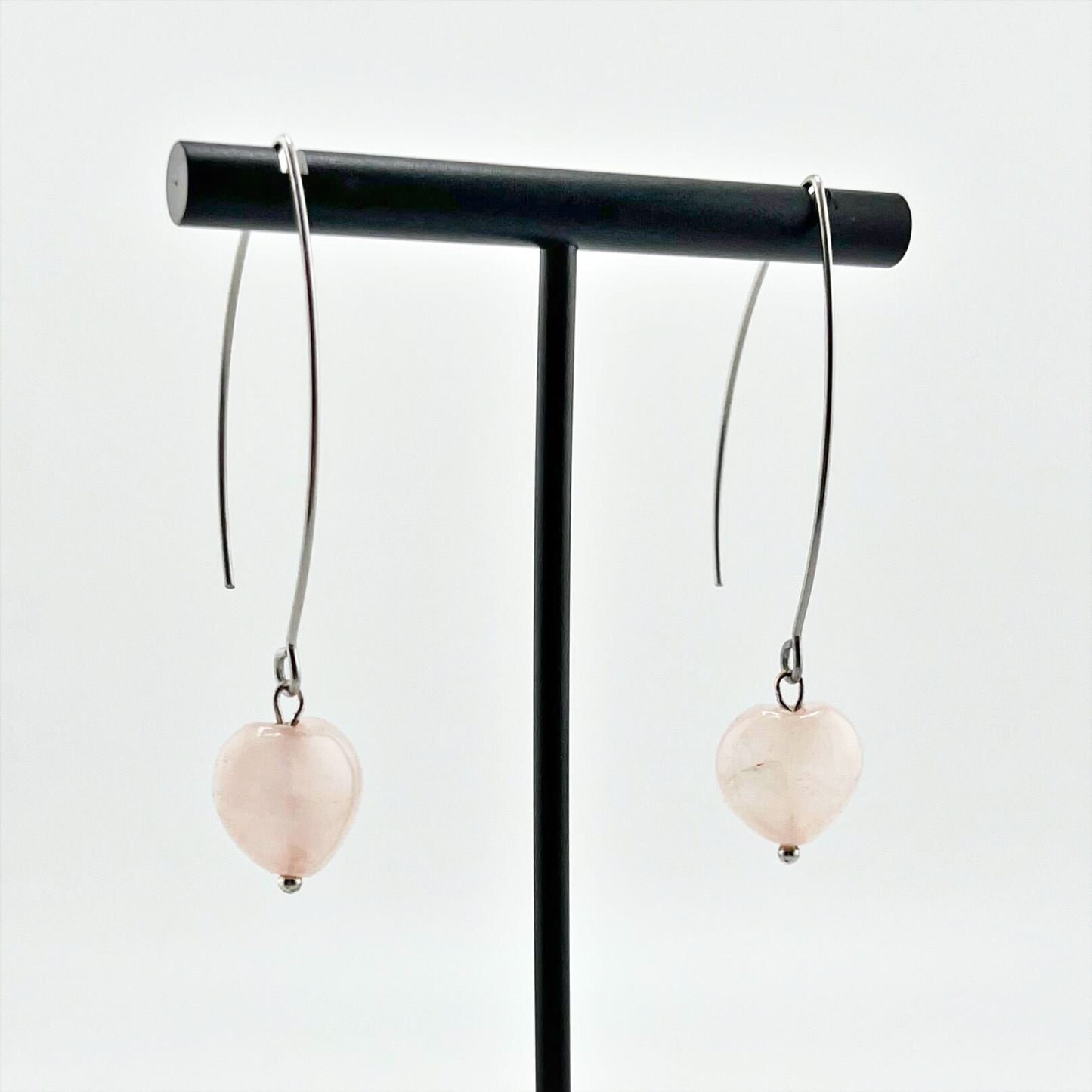 Small Stone Drop Earrings