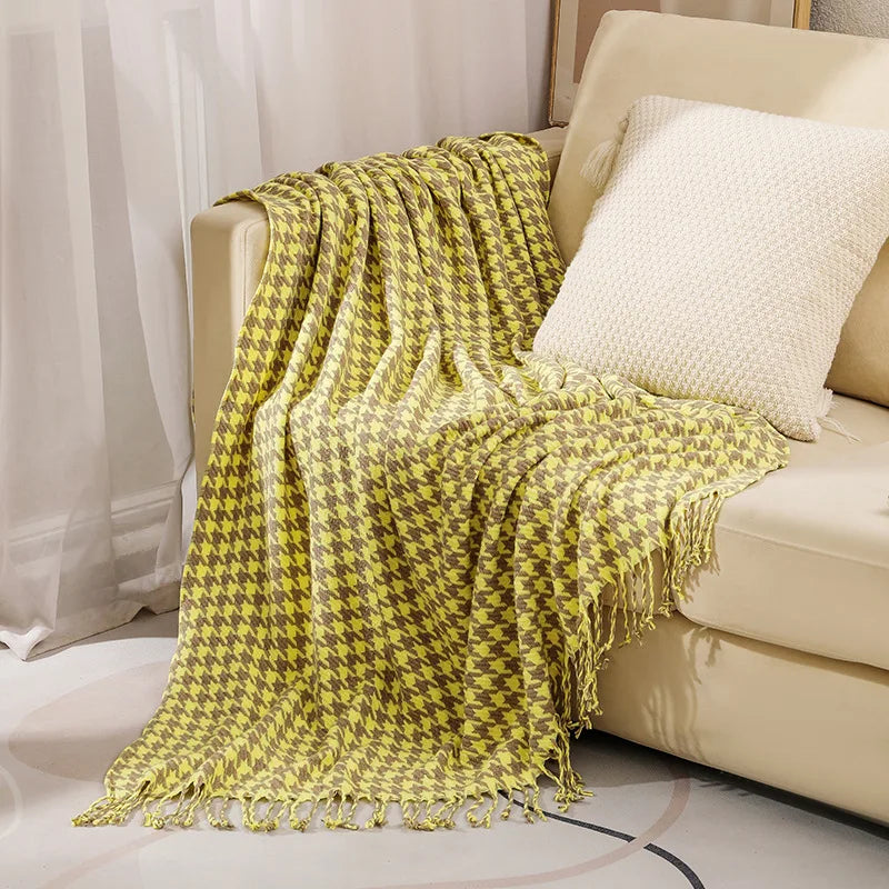 Nordic Knitted Blanket