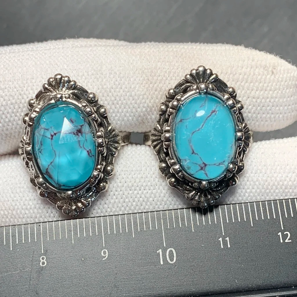 Captivating Huge Natural Turquoise Ring Adjustable