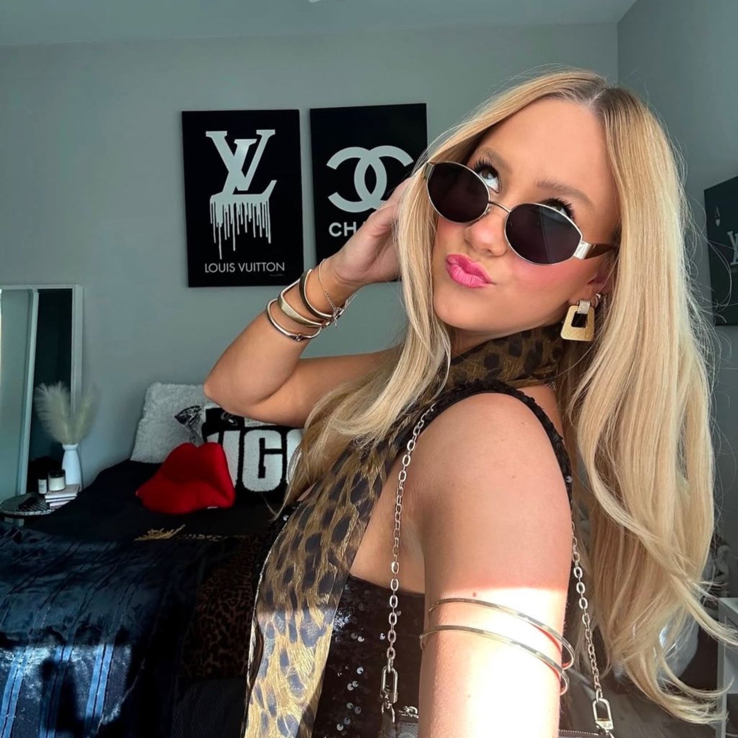 Gold Leaf Luxe Avery