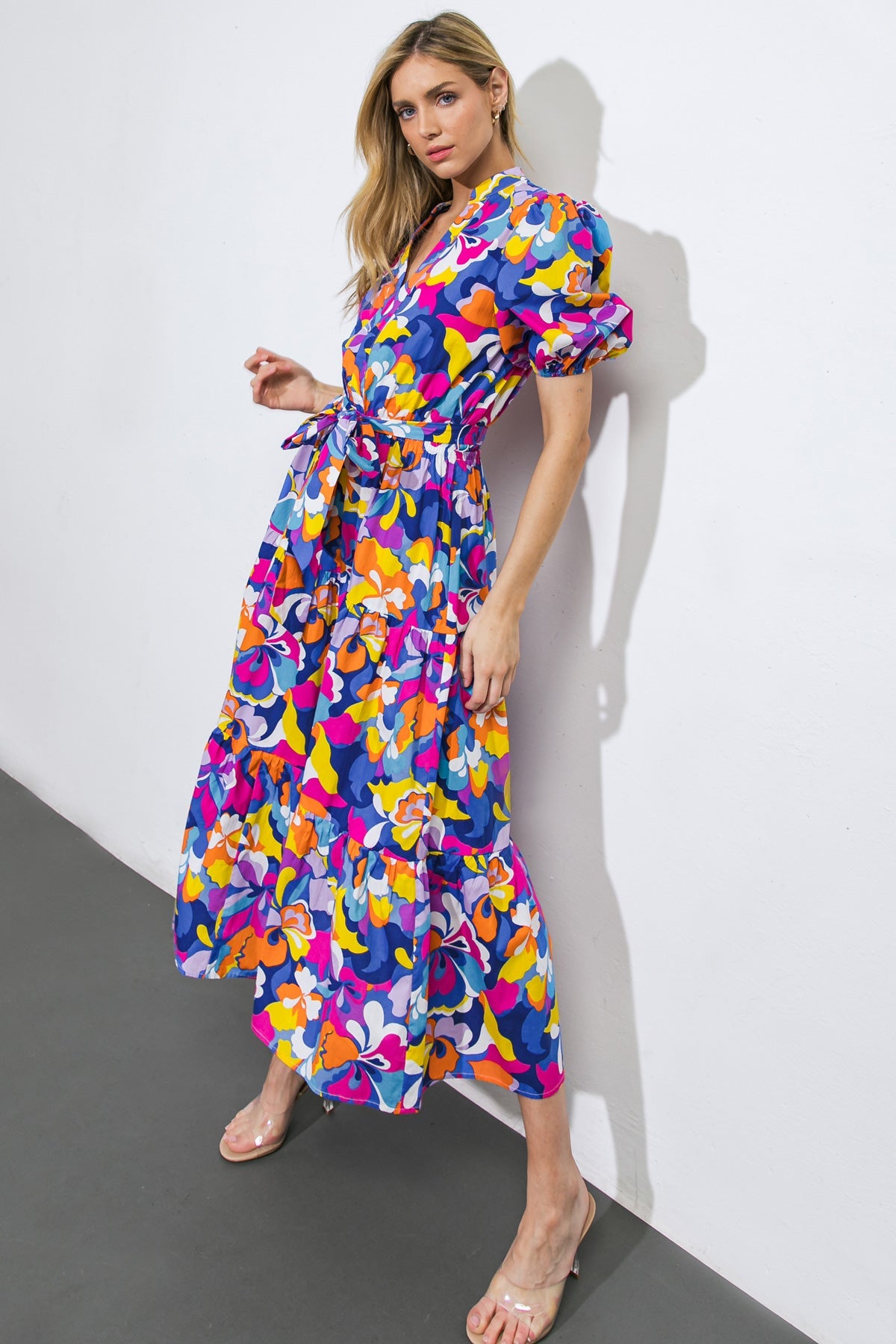 Love in Your Life Poplin Midi Dress