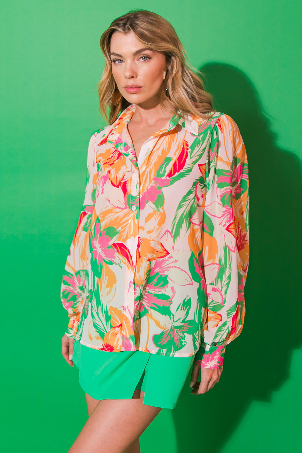Born To Sparkle Woven Top