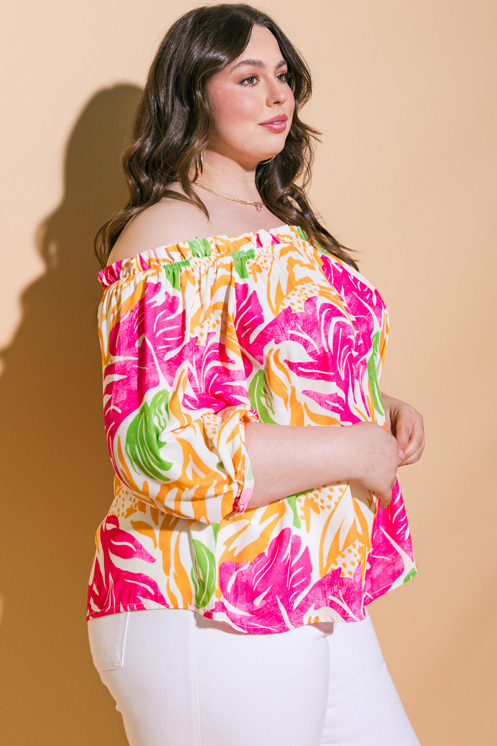 Breaking Hearts Woven Top