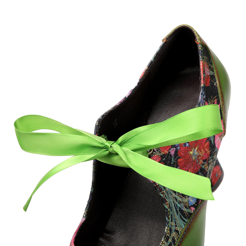 Handmade Vintage Inspired Mary Jane Pumps