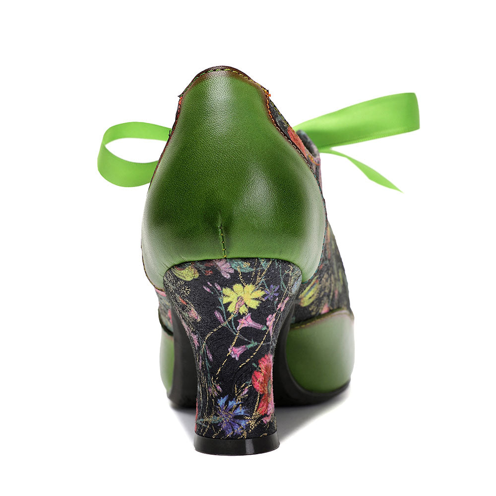 Handmade Vintage Inspired Mary Jane Pumps