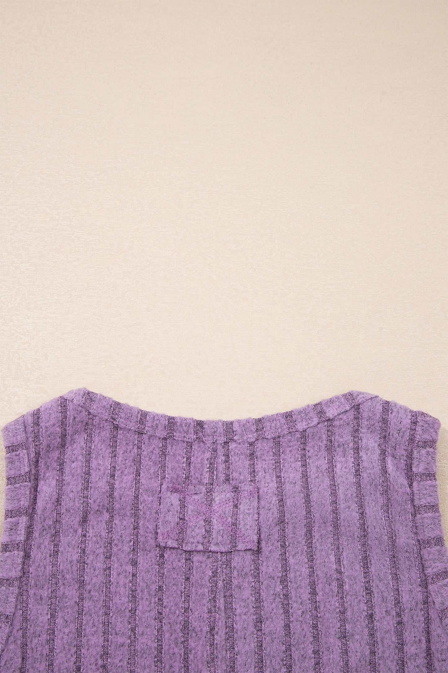 Camel Slim Ribbed Mineral Wash Tank Top