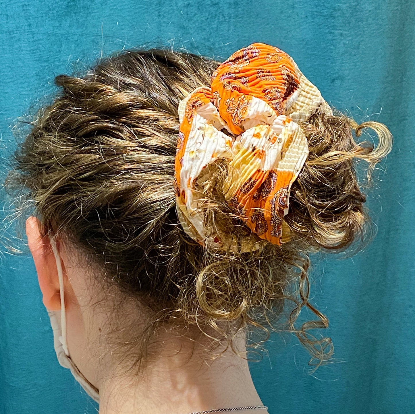 Patchwork Hair Scrunchies