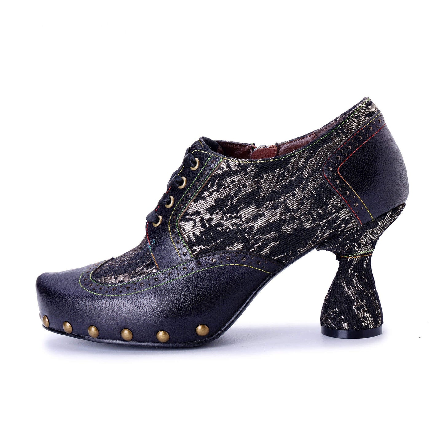 Retro Handmade Leather  Pumps