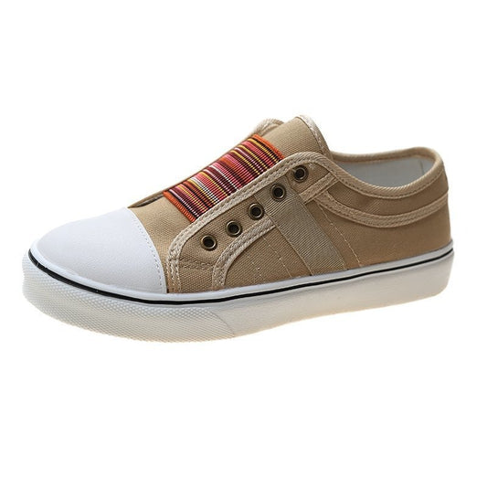 Classic Canvas Sneakers No Laces Needed