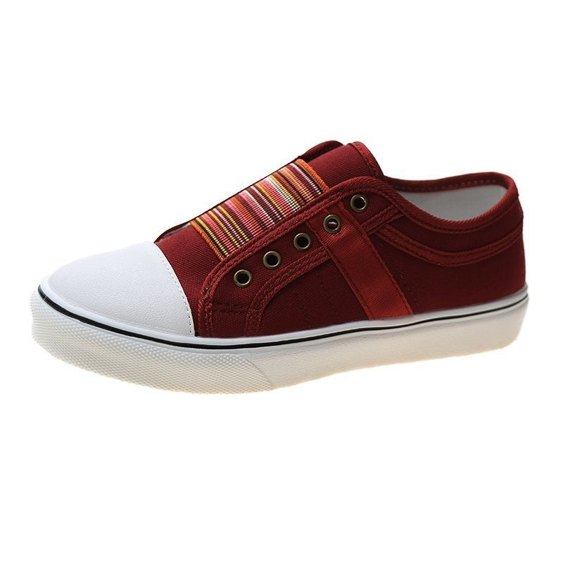 Classic Canvas Sneakers No Laces Needed