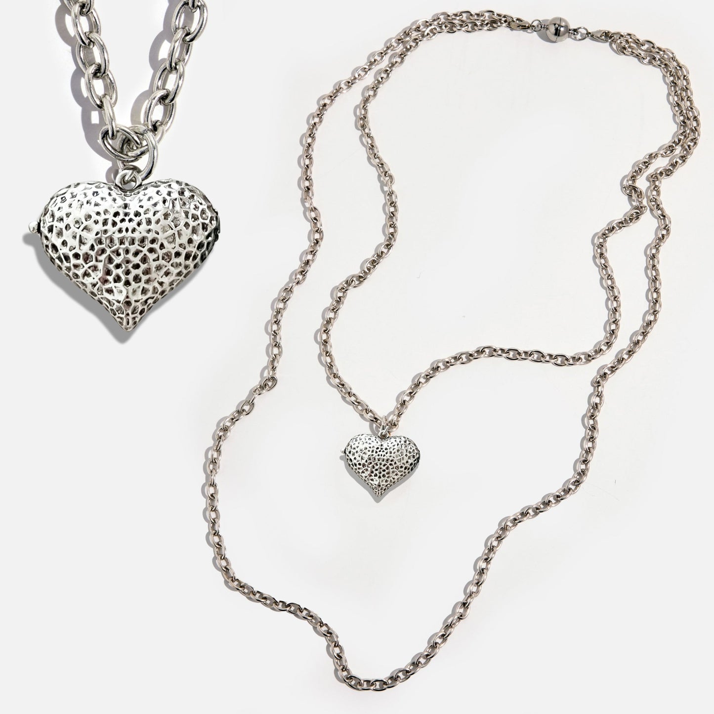 Follow Your Heart Heart Locket Essential Necklace