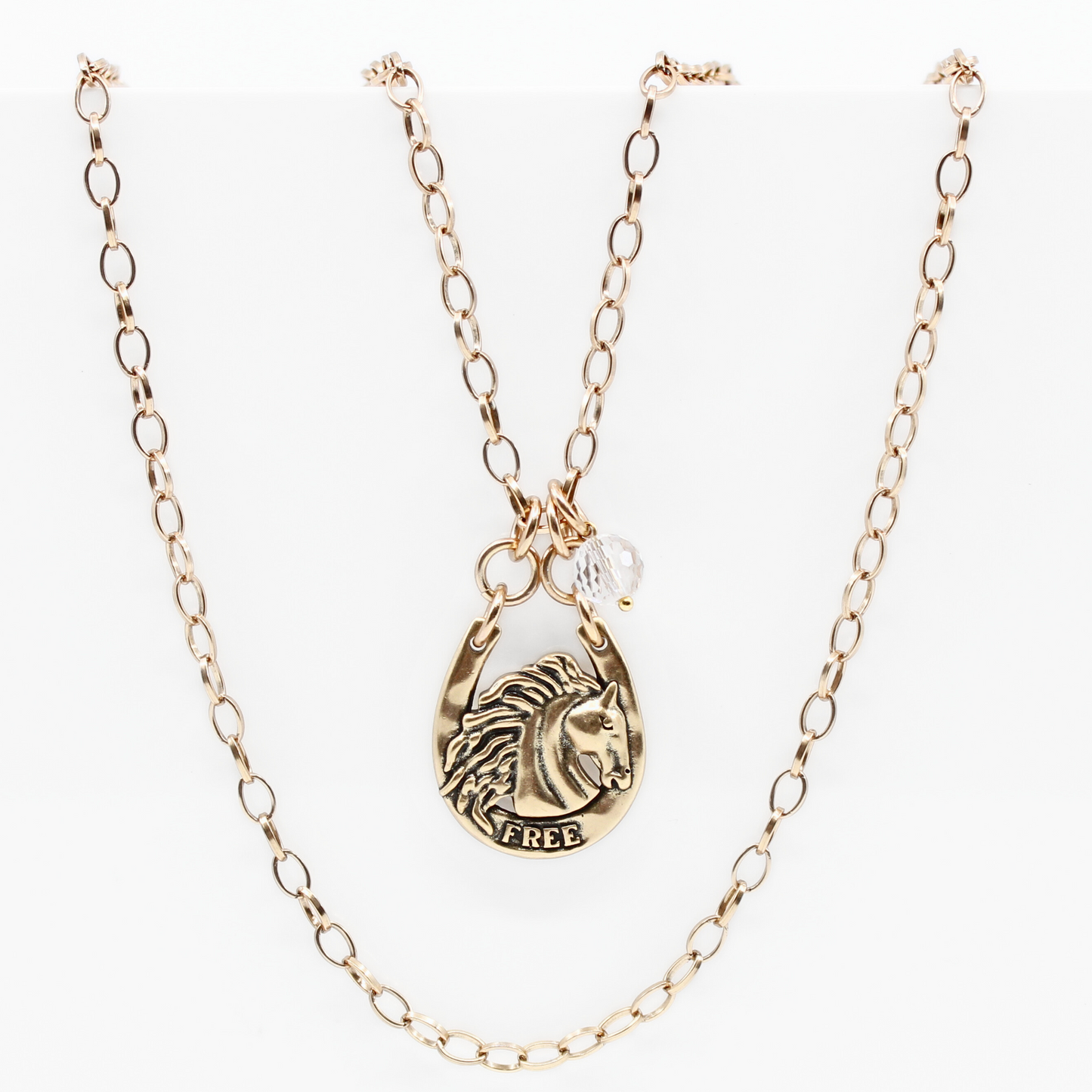 Wild & Free Horse Original Lite Necklace