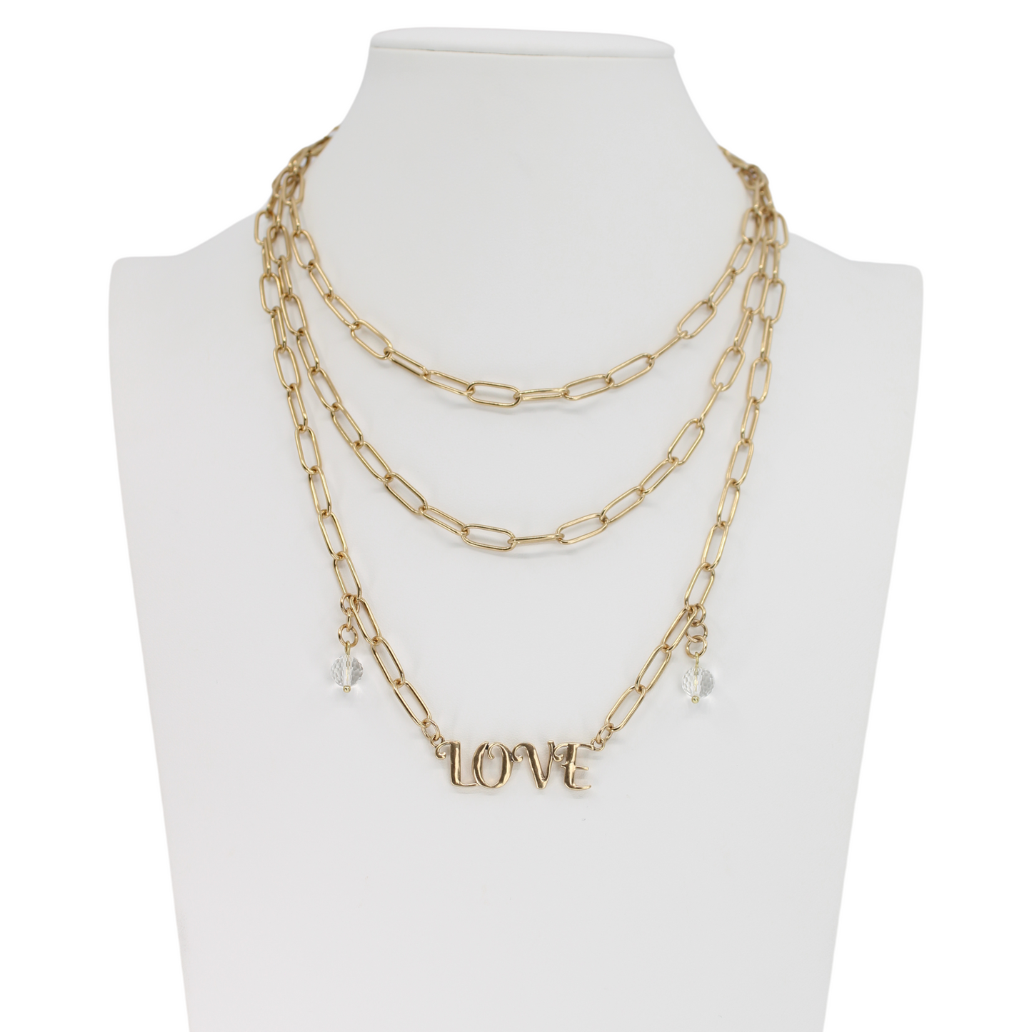 Love Long Chain Necklace