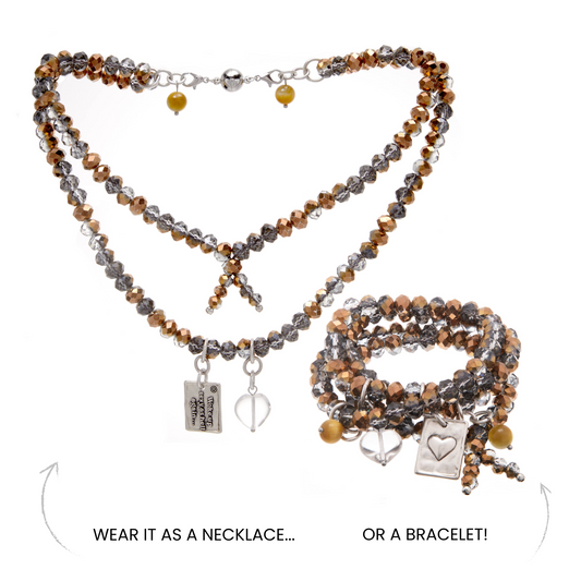 Woke Up Sexy As Hell Again Wrap Bracelet or Necklace