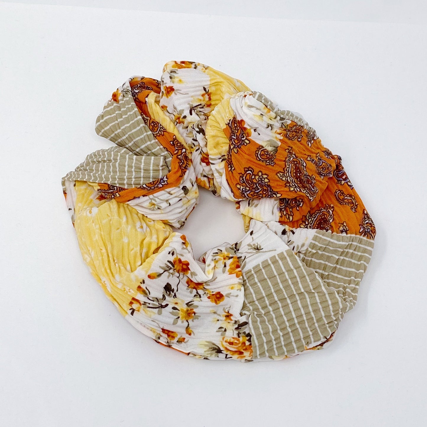 Patchwork Hair Scrunchies