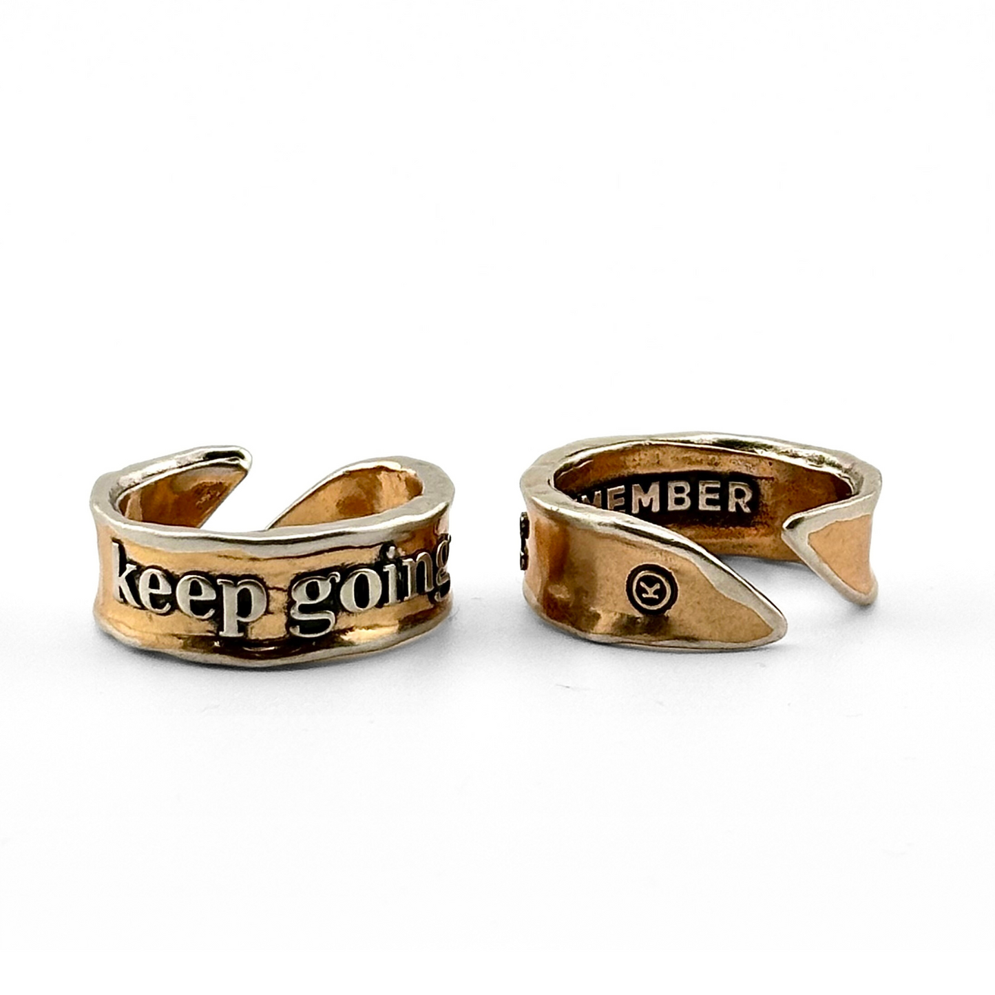 Keep Going Remember Adjustable Ring
