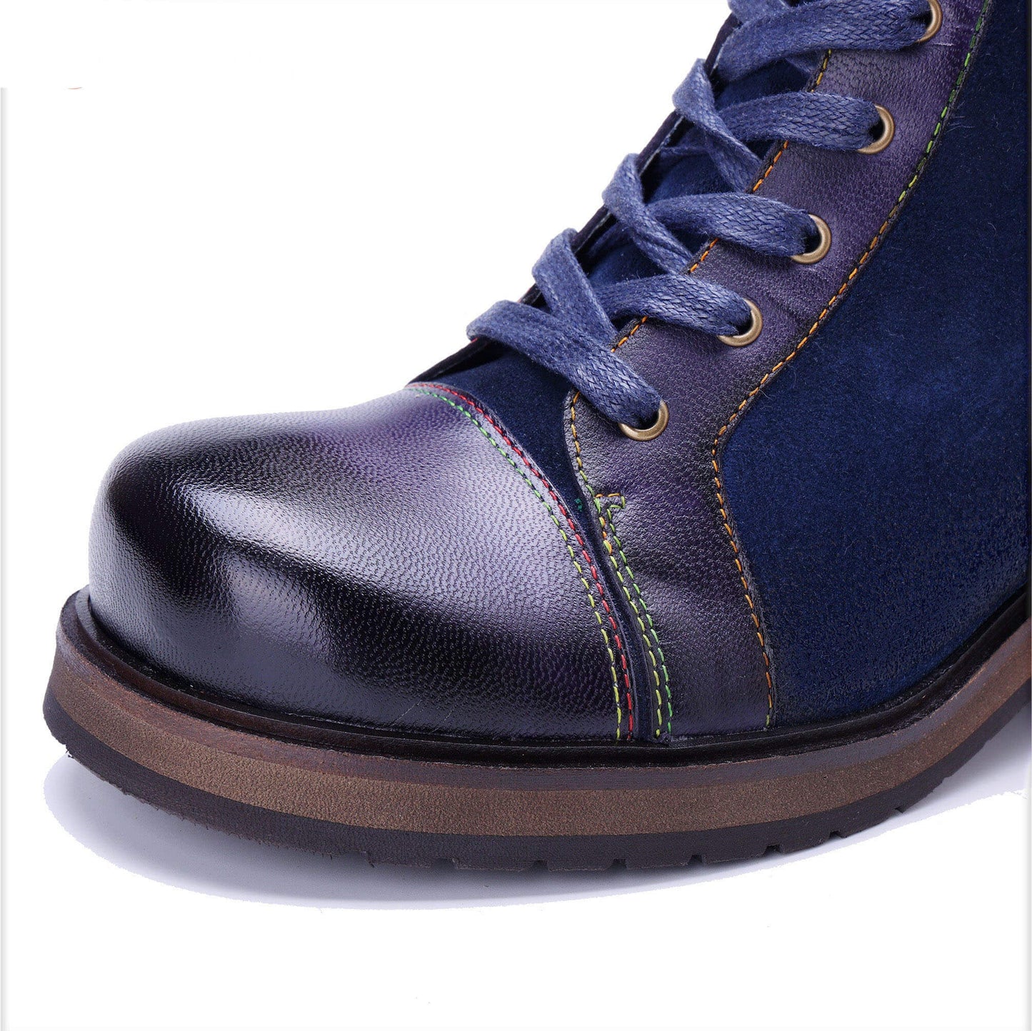 Midnight Charm Lace-Up Ankle Boots