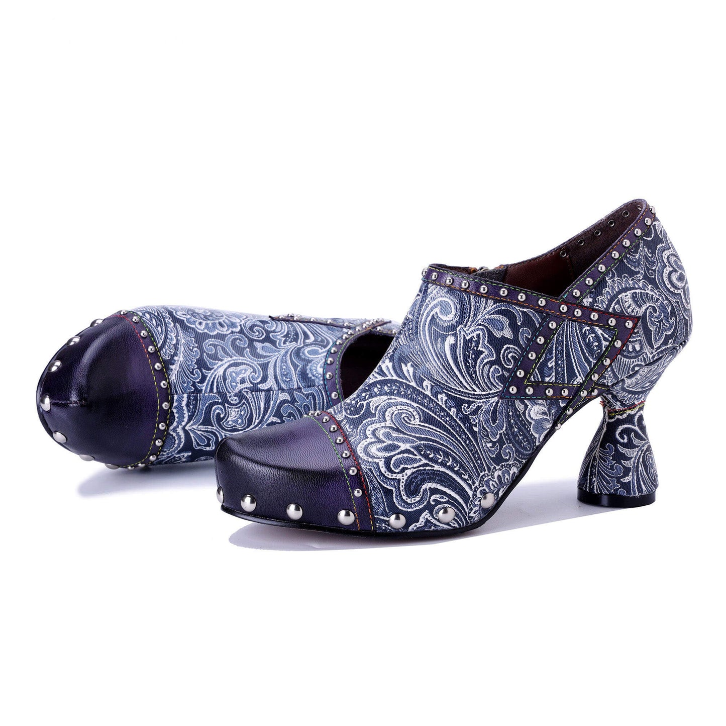 Indigo Grace Heeled Pumps