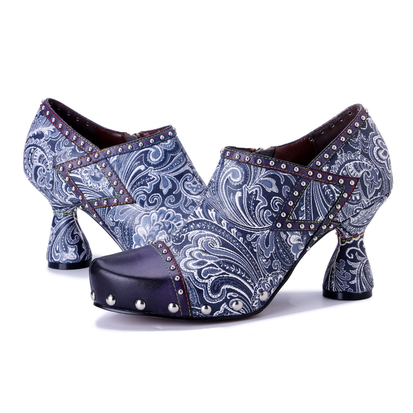 Indigo Grace Heeled Pumps