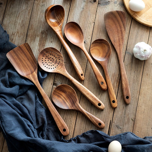 Wooden Spatula Set