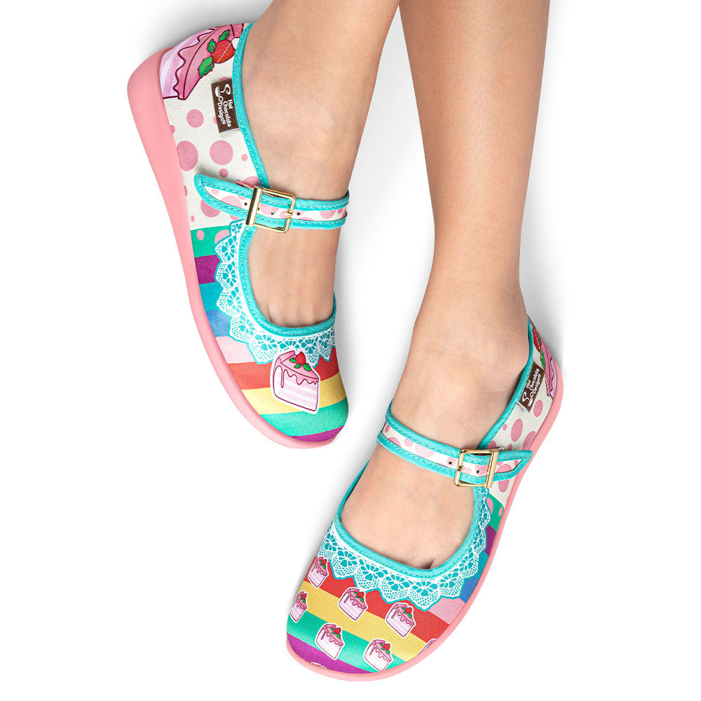 Chocolaticas® Cake Women's Mary Jane Flats