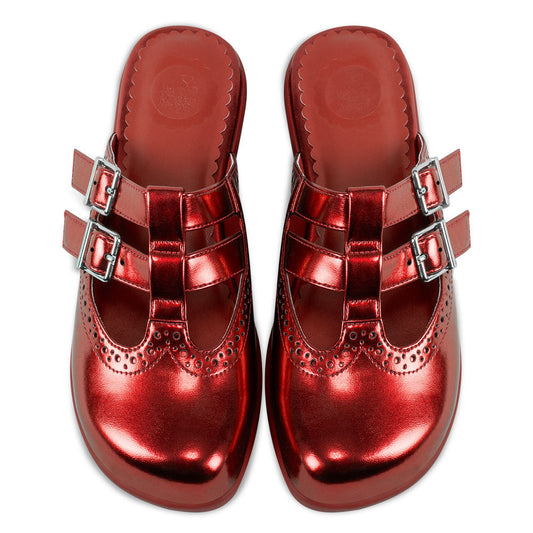 Chocolaticas® Chrome Crush Crimson Women's Clog