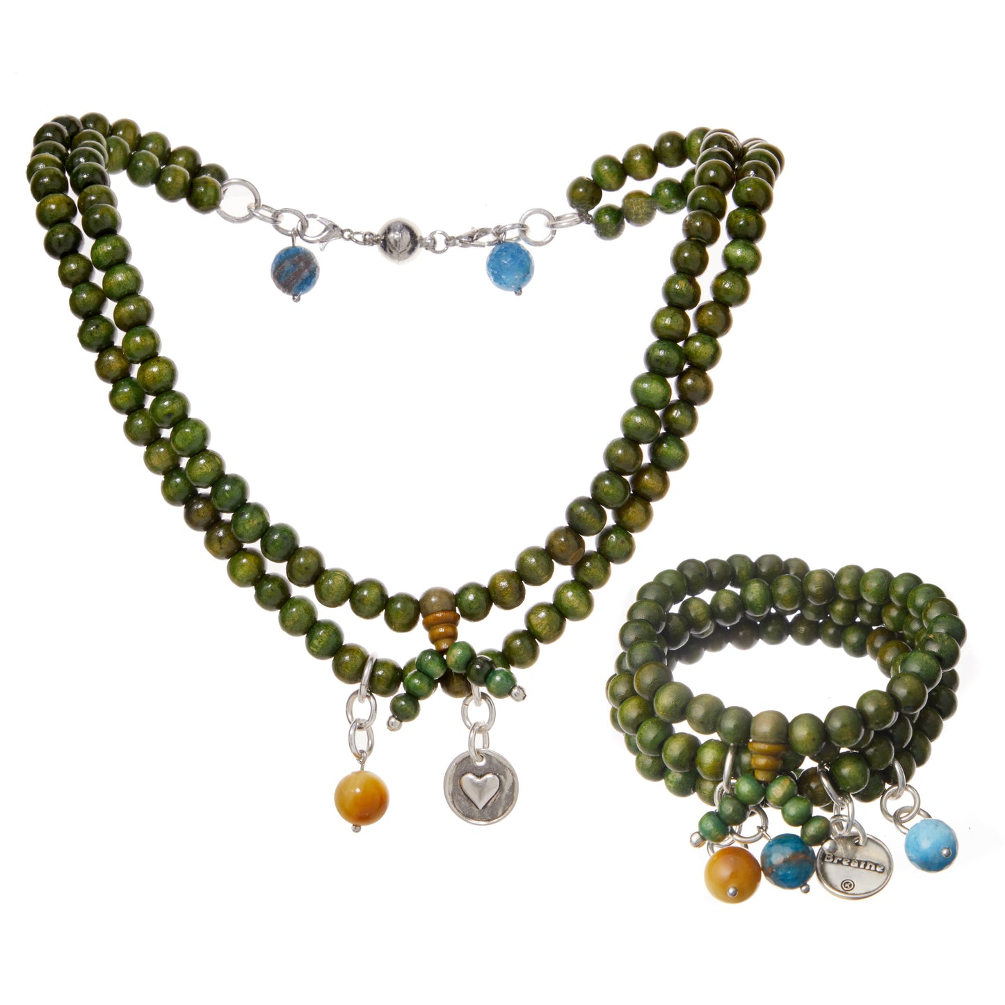 Breathe Wrap Bracelet or Necklace