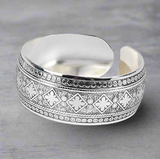 Antique Silver Bangle