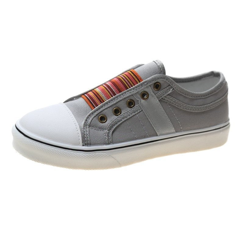 Classic Canvas Sneakers No Laces Needed