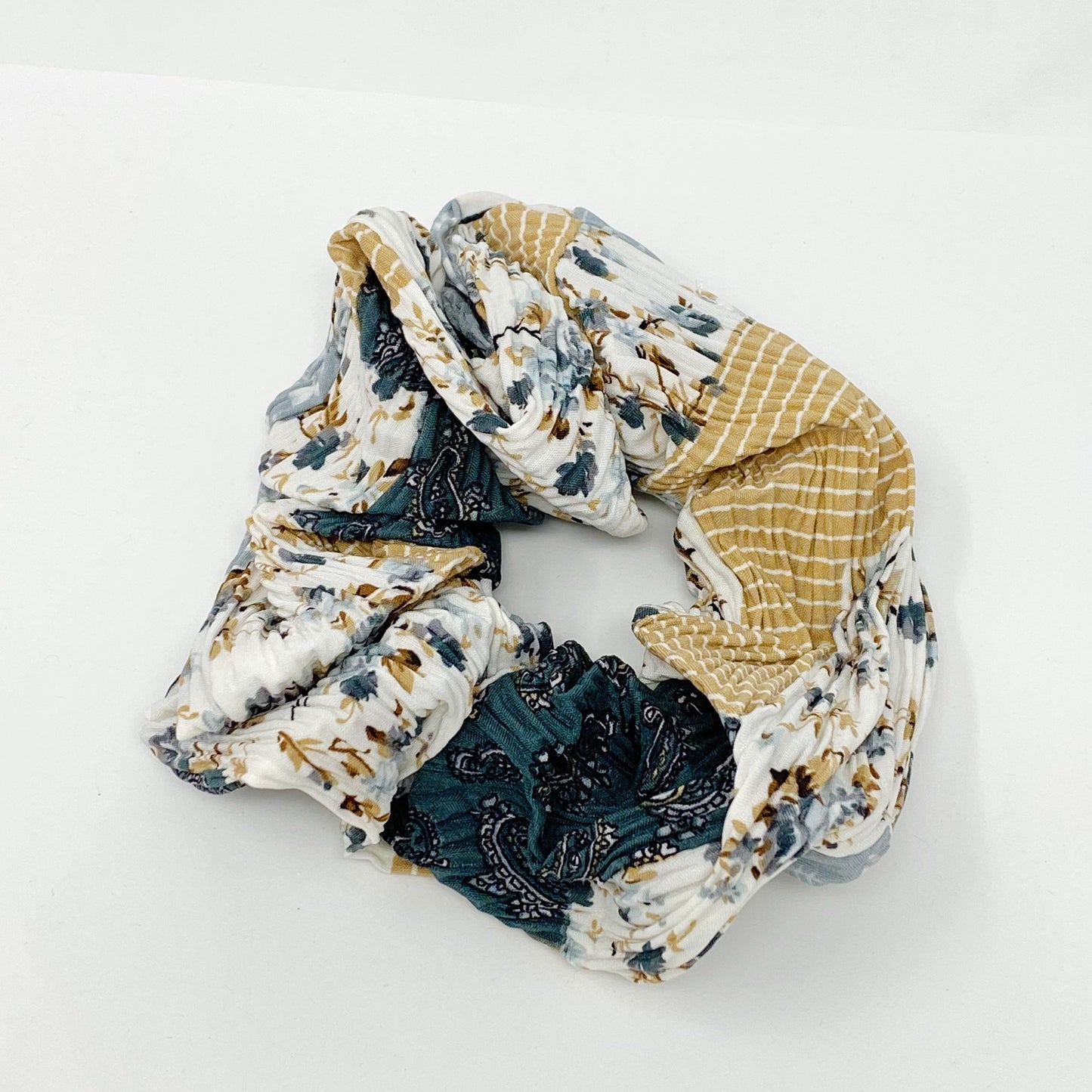 Patchwork Hair Scrunchies