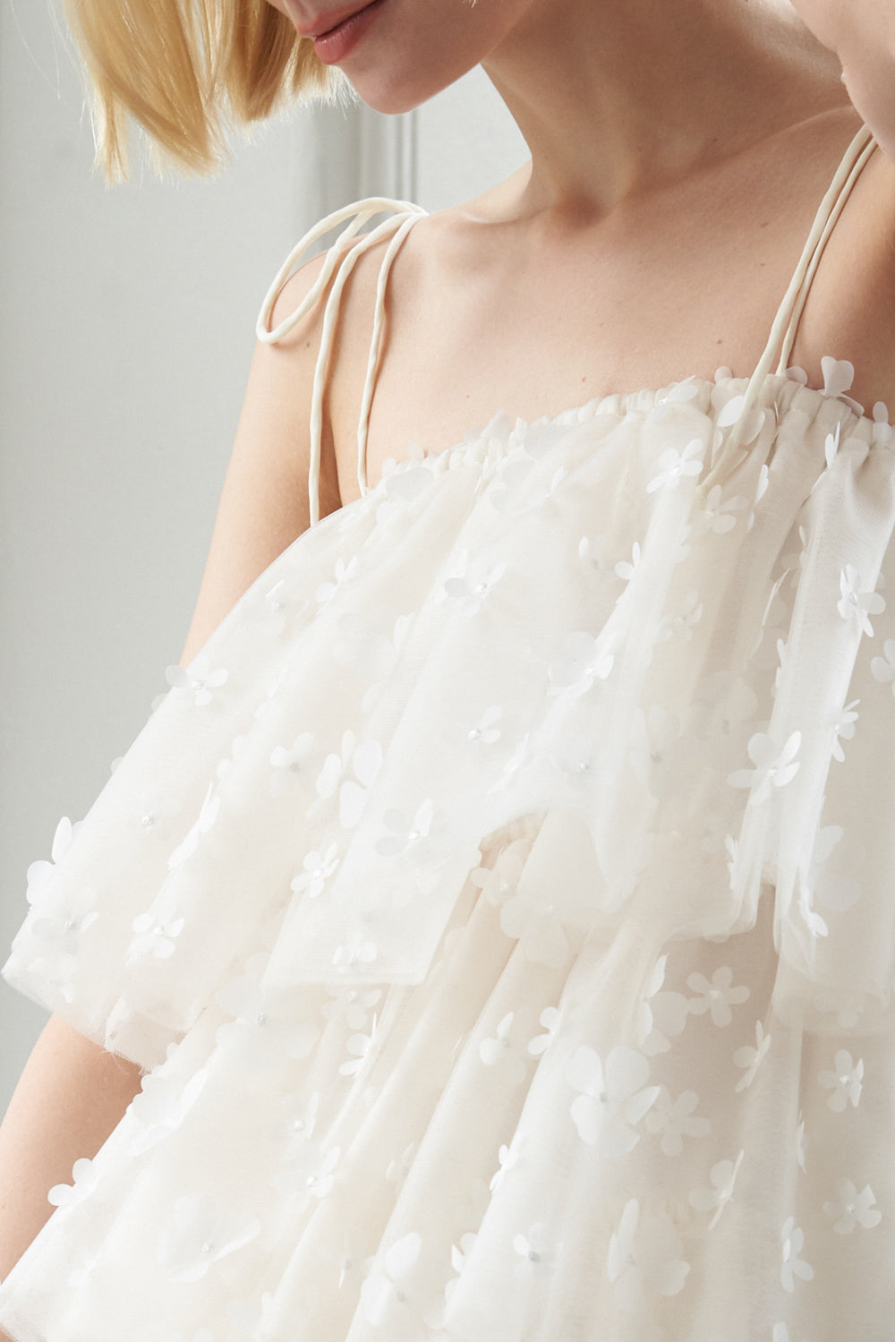 Always On The Go Tulle Mini Dress